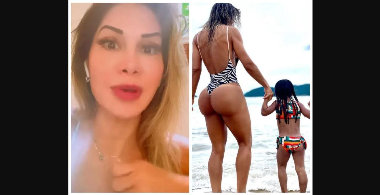 Maíra Cardi nega silicone no bumbum: 