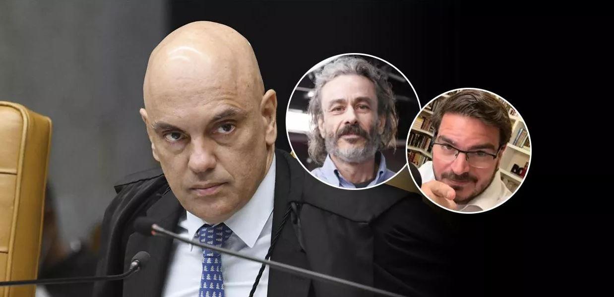 Moraes manda tirar do ar redes de jornalistas bolsonaristas