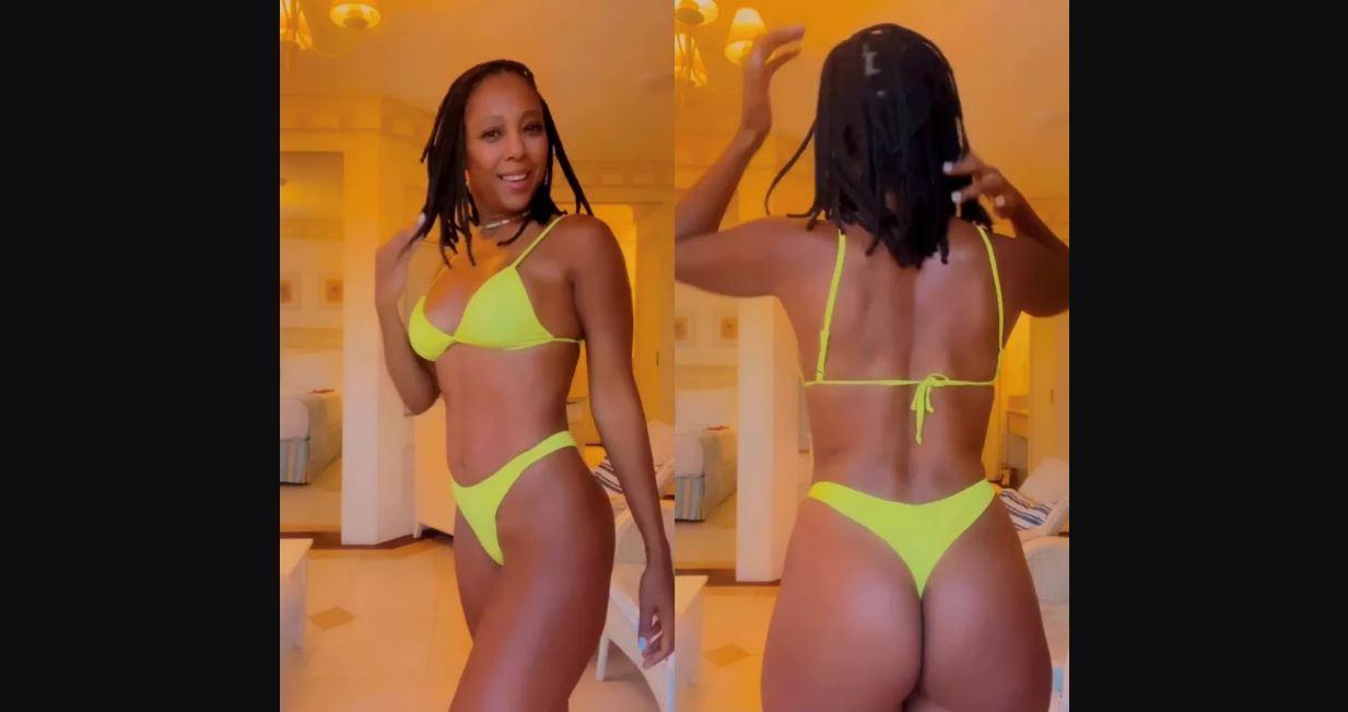 Negra Li exibe cabelo novo e curvas em vídeo bem humorado