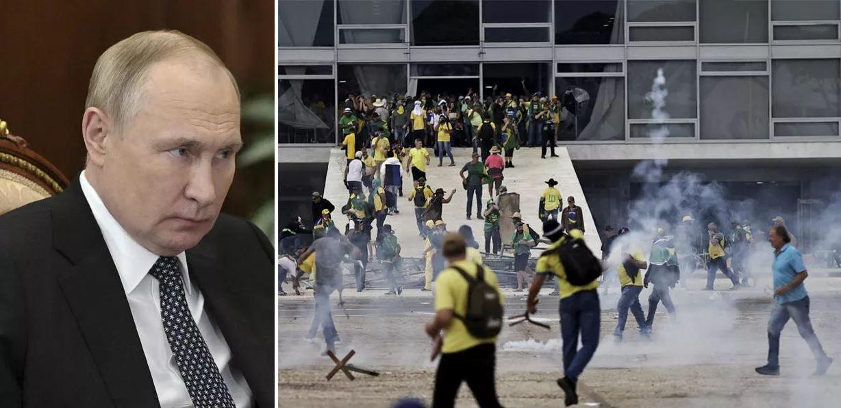 Rússia declara apoio integral a Lula e condena terrorismo bolsonarista