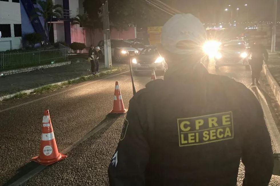 Carnaval: Operação Lei Seca autua 81 pessoas e prende 23 por embriaguez ao volante na Grande Natal