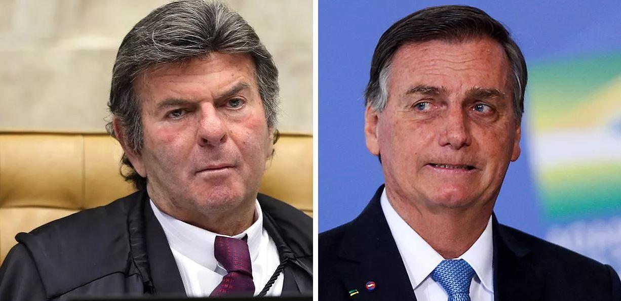 Fux envia notícia-crime da PF contra Bolsonaro à Justiça Eleitoral