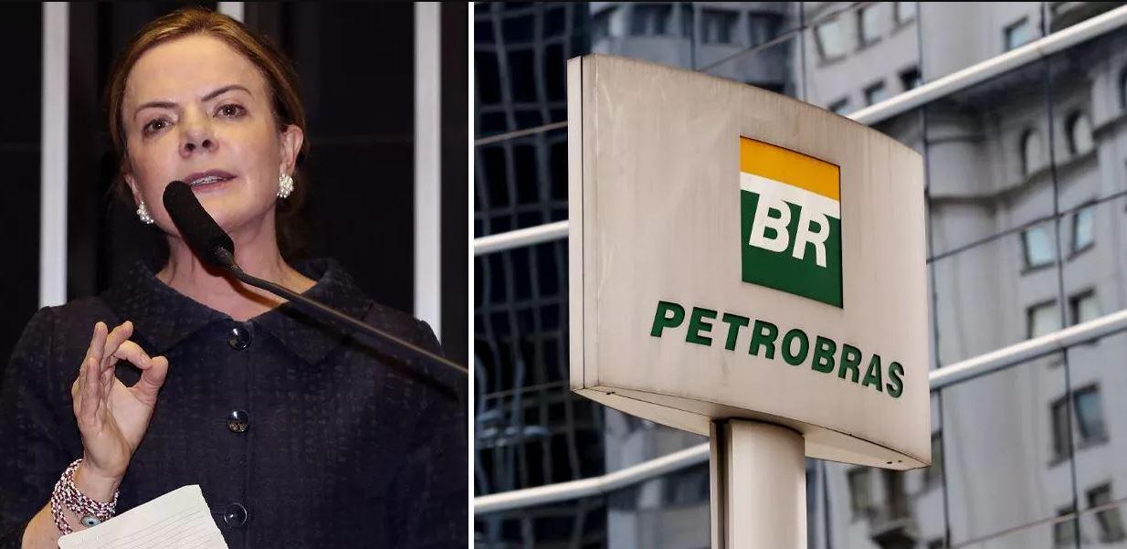 Gleisi diz que desoneração nos combustíveis deve ser mantida enquanto governo não mudar a política de preços da Petrobrás