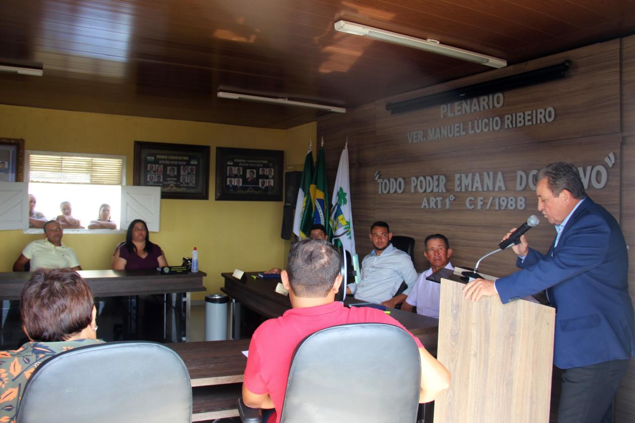 PREFEITO ANTÔNIO FREIRE REALIZA LEITURA DA MENSAGEM ANUAL DO EXECUTIVO MUNICIPAL
