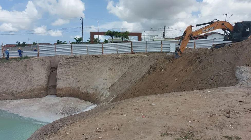 Prefeitura de Parnamirim decide aterrar a 'Lagoa Azul' para evitar contaminação do lençol freático