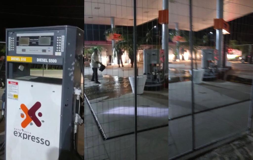 CRIMINOSOS TENTAM INCENDIAR POSTO DE COMBUSTÍVEL DE CARNAÚBA, EM GEORGINO AVELINO
