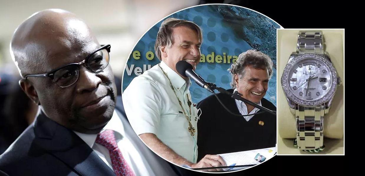 Joaquim Barbosa cobra investigação do MPF e PF contra Nelson Piquet por esconder a propina de Bolsonaro
