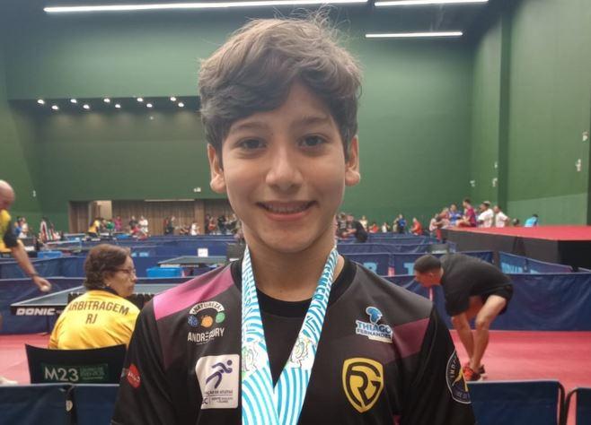 Potiguar conquista prata e bronze no Brasileiro de Tênis de Mesa