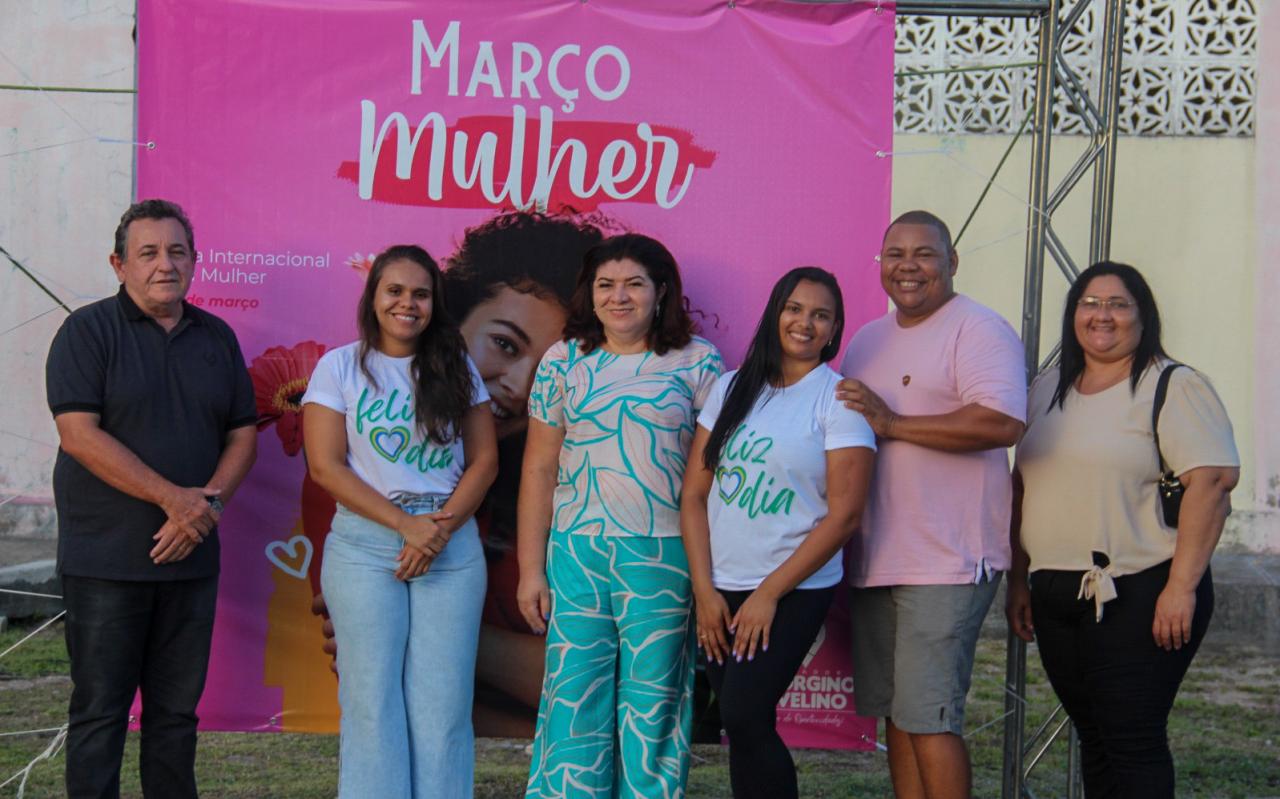 PREFEITURA DE GEORGINO AVELINO REALIZA EVENTO MARÇO MULHER EM ALUSÃO AO DIA DA MULHER