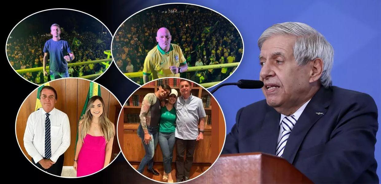 Preso no 8 de janeiro e golpistas acampados foram ao GSI de Heleno antes da posse de Lula