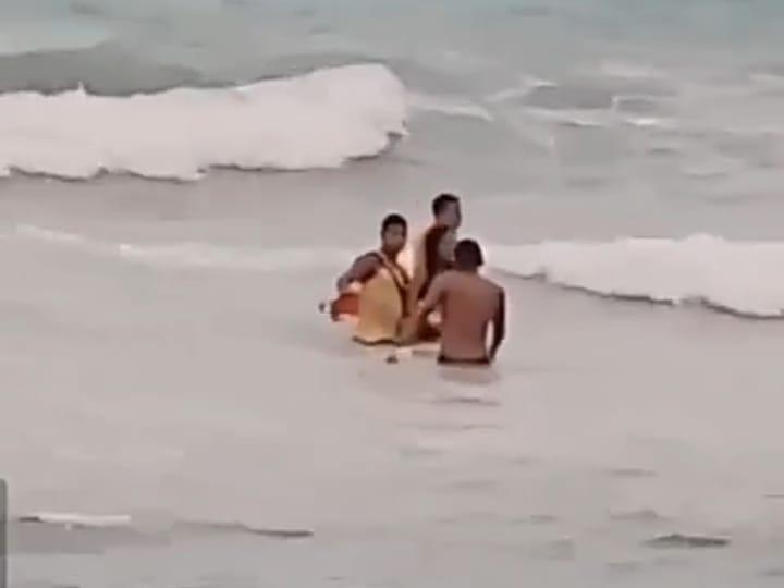 [Vídeo] Bombeiros salvam adolescentes que estavam se afogando em praia de Natal