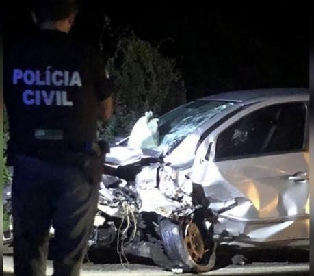 Acidente deixa uma pessoa morta e três feridas na BR-304 em Mossoró