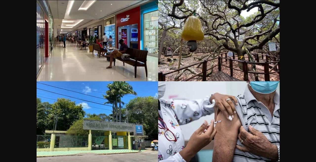 Comércio, parques e vacinação: veja o que abre e o que fecha em Natal no feriado de Tiradentes