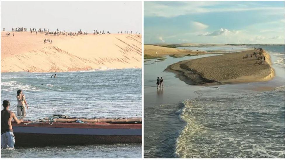 Desgaste de dunas devido ao turismo gera avanço do mar e erosão do litoral cearense, diz geógrafo