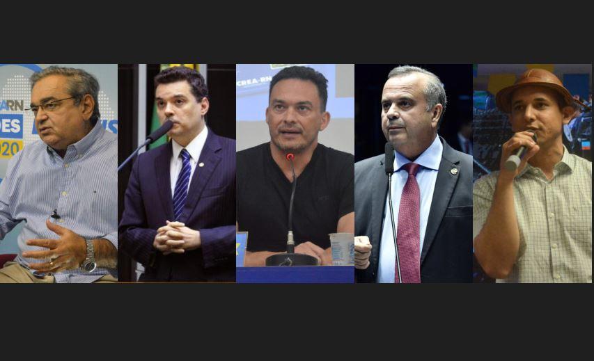 RN já tem pelo menos cinco pré-candidatos ao Governo do RN
