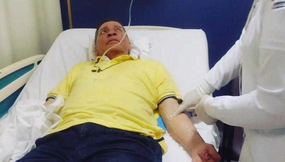 Apresentador Luiz Almir é internado com urgência