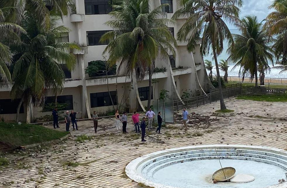 Com oferta de R$ 33 milhões em leilão, Hotel Parque da Costeira é inspecionado pela Justiça antes de decisão sobre venda