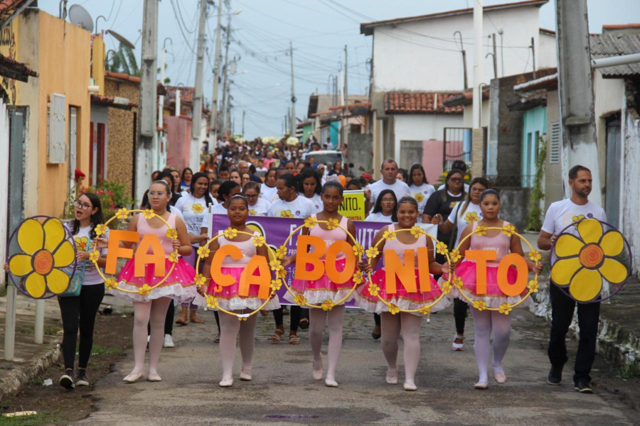 GEORGINO AVELINO REALIZA CAMINHADA DA PROTEÇÃO EM ALUSÃO AO 18 DE MAIO