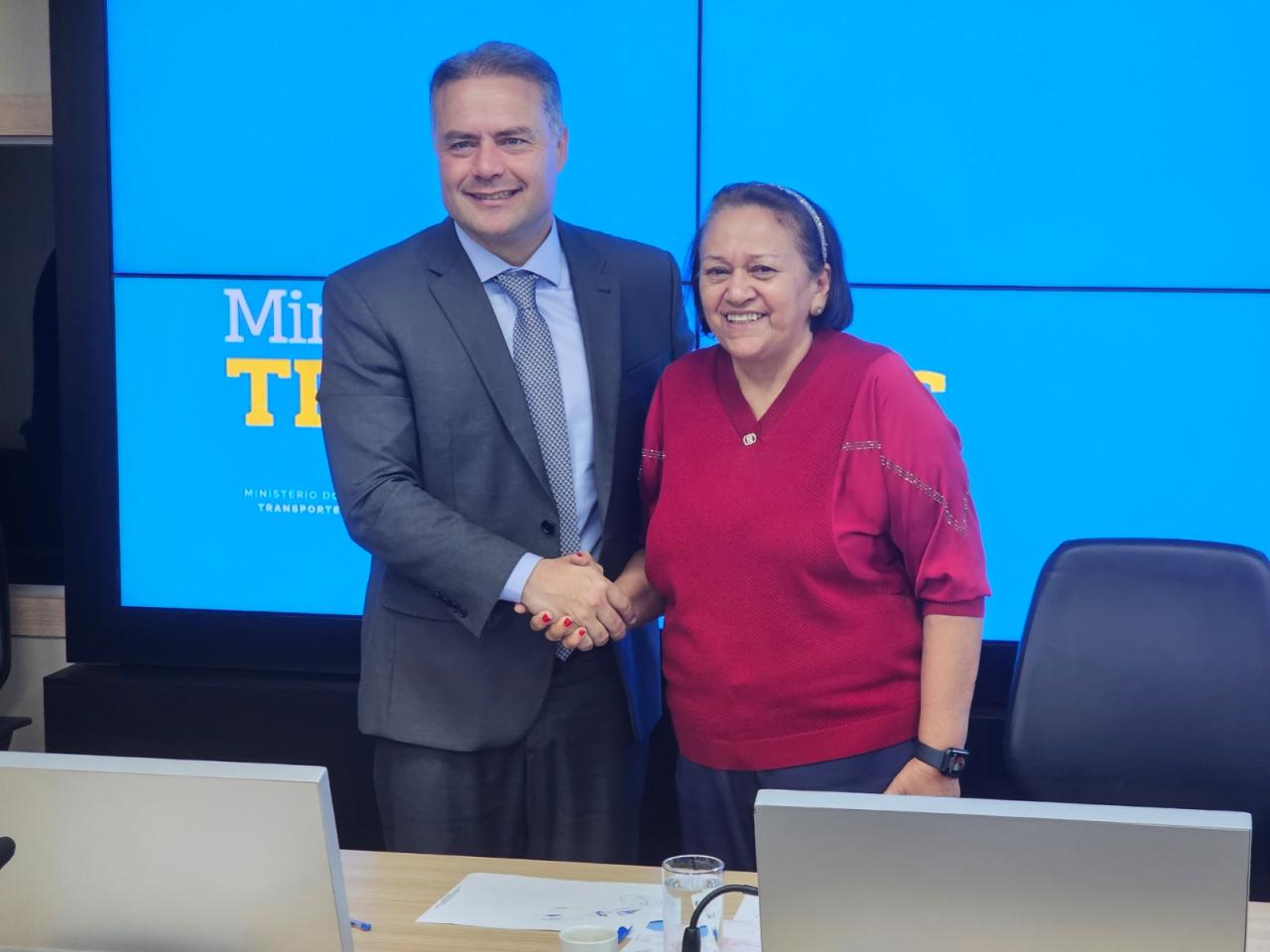 Em audiência com a governadora, ministro dos Transportes reafirma duplicação da BR-304