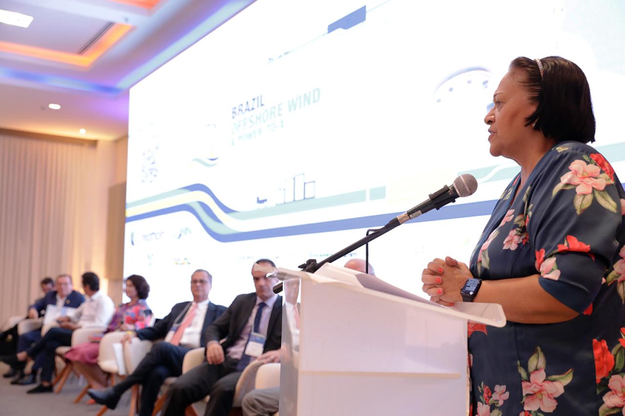 Governadora defende aprovação de marco regulatório da energia offshore