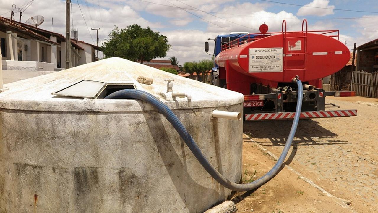 Metade dos domicílios na zona rural do Ceará não tem acesso à rede pública de distribuição de água
