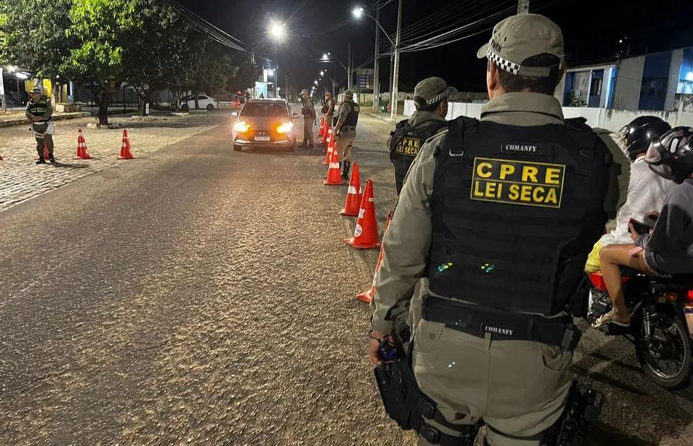 Operação Lei Seca flagra 46 motoristas sob efeito de álcool em Assu