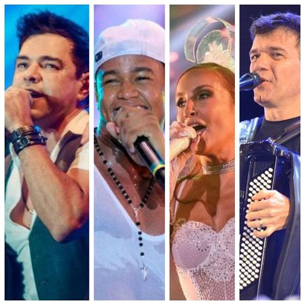 Zezé Di Camargo, Léo Santana, Claudia Leitte e Waldonys são algumas das atrações do São João de Natal; confira