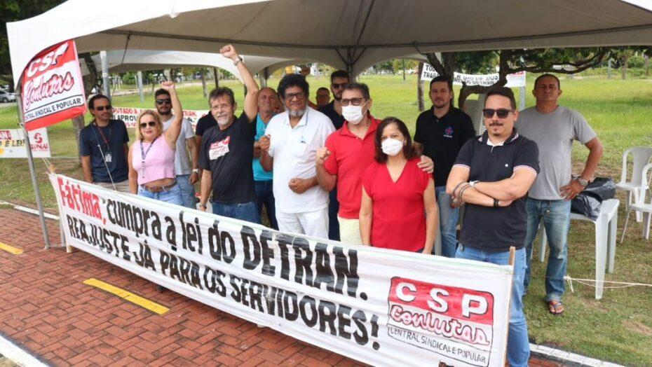 Greve dos servidores do Detran continua mesmo após decisão judicial, confirma Sindicato