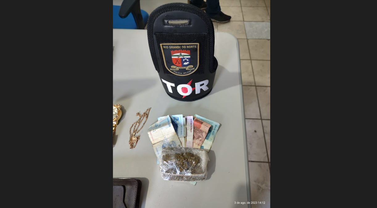 BATALHÃO RODOVIÁRIO/CPRE REALIZA PRISÃO POR TRÁFICO DE DROGAS EM SÃO GONÇALO DO AMARANTE