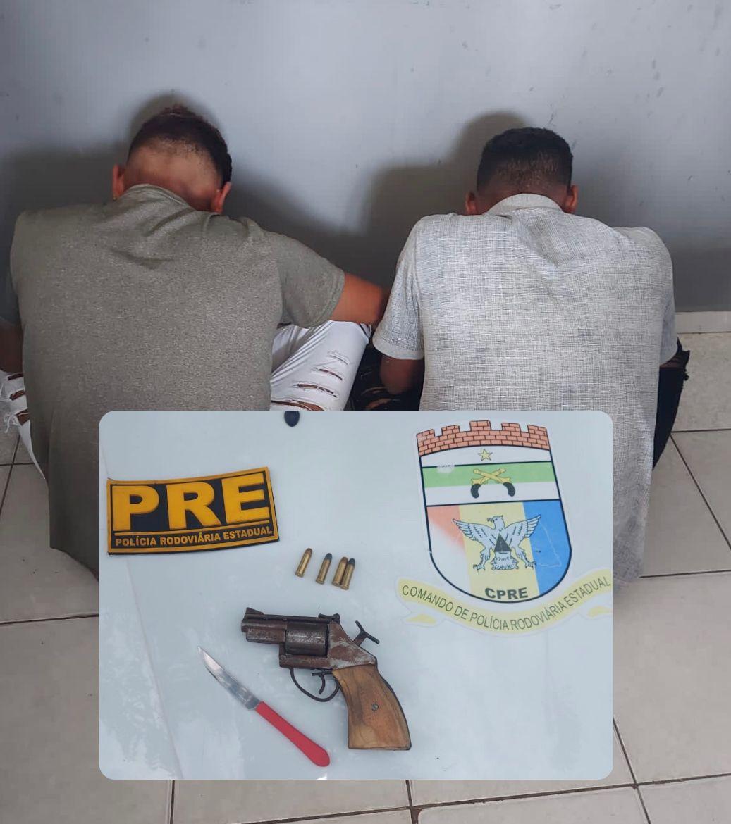 CPRE FRUSTRA ROUBO À MOTORISTA POR APLICATIVO E REALIZA PRISÃO DE ASSALTANTES NA ROTA DO SOL