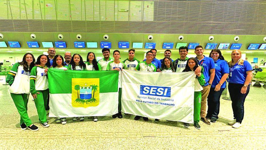 Equipes do Sistema FIERN disputam Festival SESI de Robótica no Rio de Janeiro