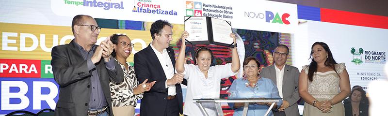 Governo do RN e MEC firmam compromissos para avanços na Educação