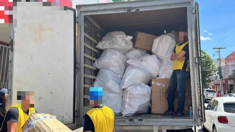 Mossoró: Operação apreende 2 toneladas de produtos falsificados