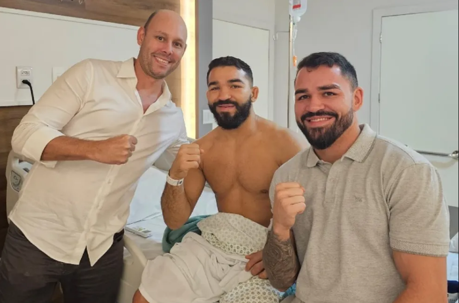 Patrício Pitbull passa por cirurgia na coluna e só volta a lutar em 2024