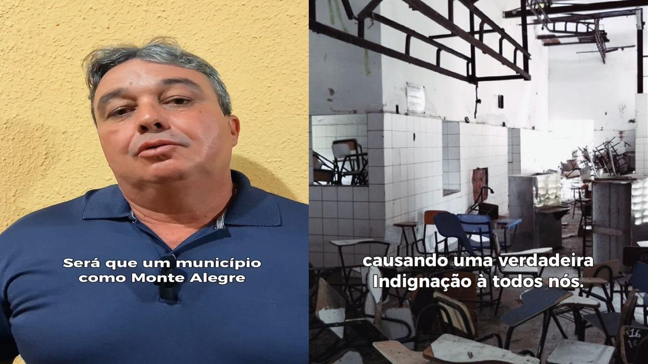 Gilberto do Queijo denuncia descaso com o abatedouro público municipal de Monte Alegre e cobra providências