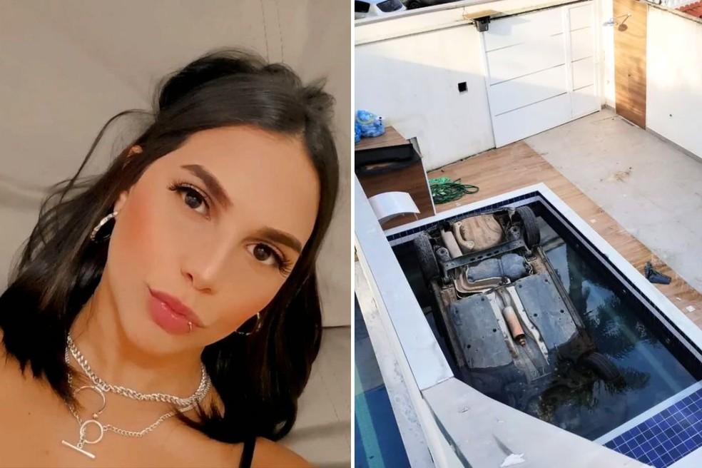 O que se sabe sobre a morte da jovem afogada após ficar presa em carro que caiu em piscina da própria casa