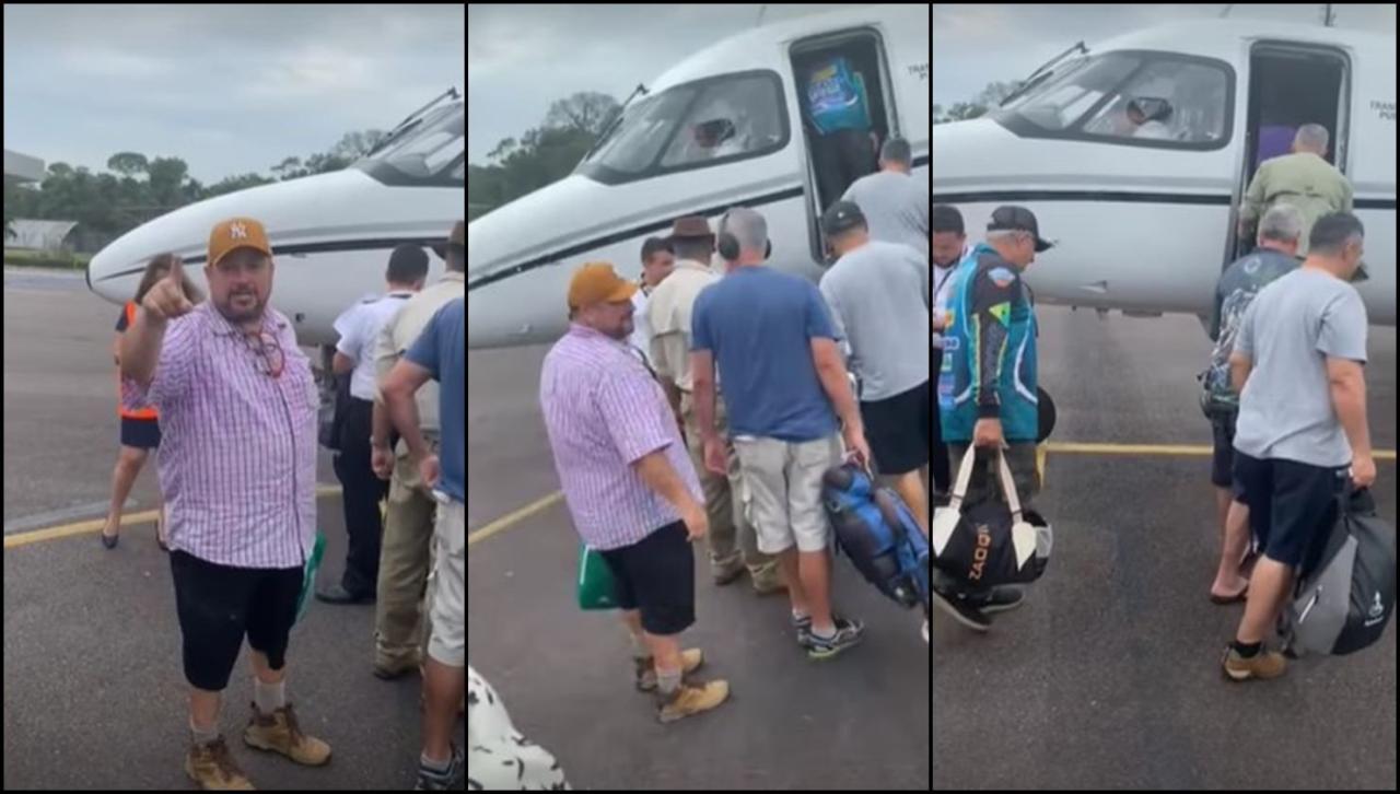 Triste Demais: Vídeos mostram pescadores embarcando em avião que matou 14 no Amazonas