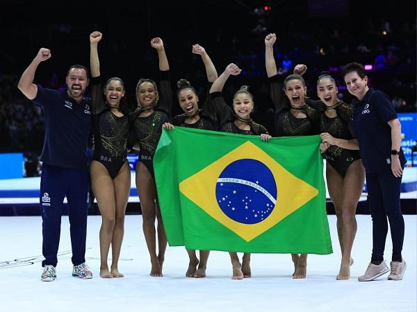 Brasil ganha prata inédita no Mundial da Bélgica