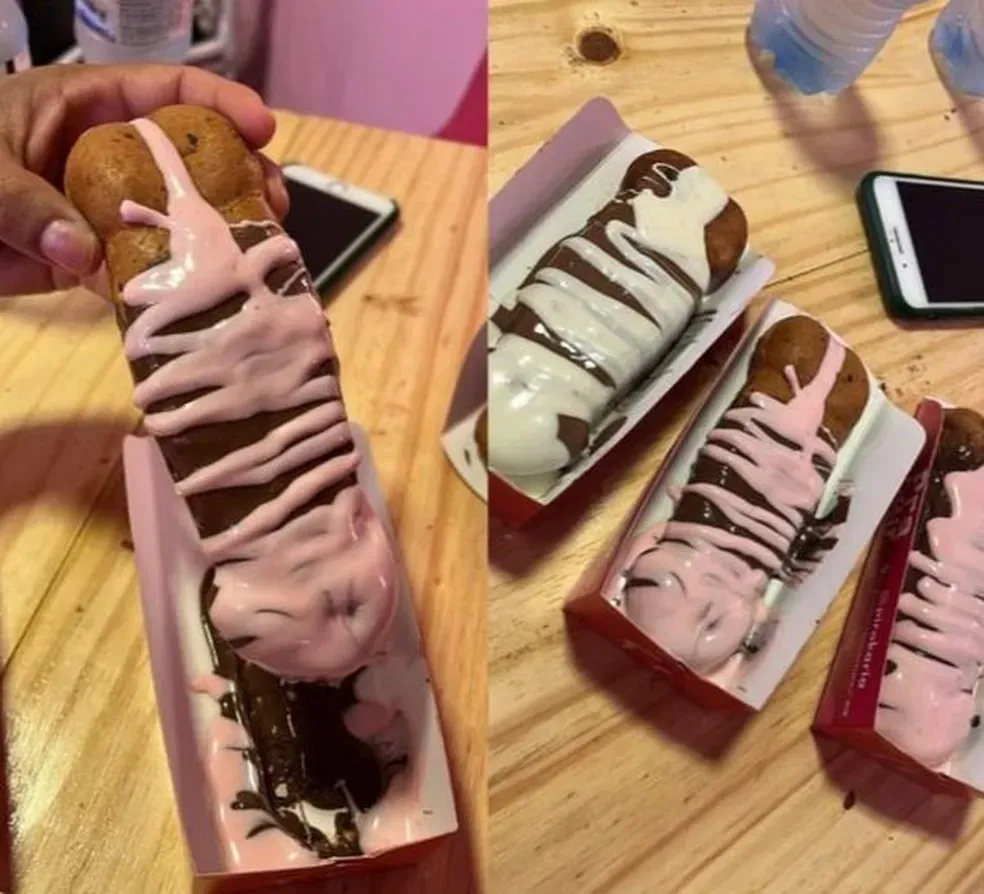 Doceria erótica: Crepes em formato de pênis e vulva geram filas de clientes em Natal