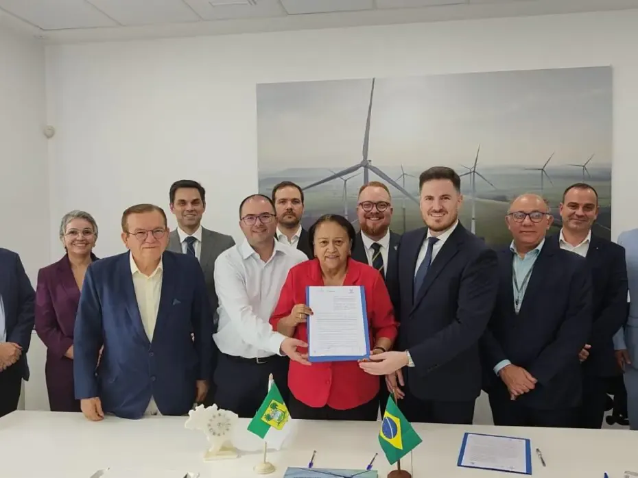 Fátima assina na Espanha acordo que viabiliza produção de hidrogênio verde no RN