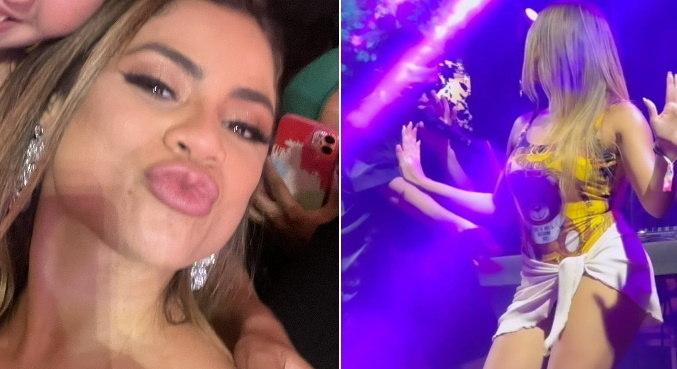 Lexa rebate acusação de que está fingindo felicidade após término com Guimê: 'Nunca arranjei treta'