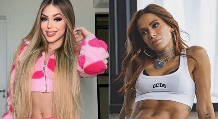 Melody recusa convite para fazer remix de nova música da Anitta: 'O jogo virou'
