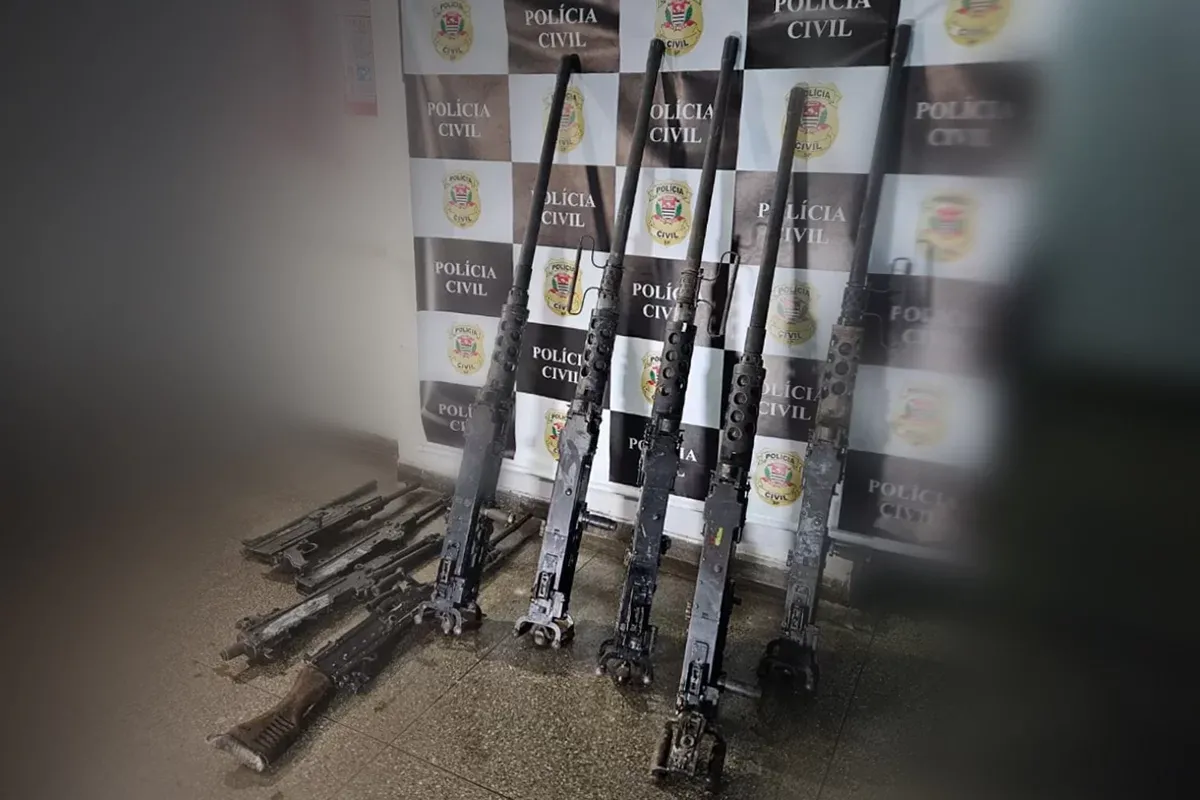 Operação do Exército não encontra últimas 4 metralhadoras furtadas