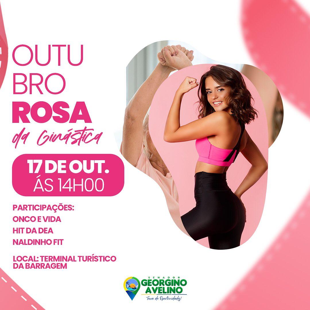 Prefeitura de Senador Georgino Avelino promove evento em prol do Outubro Rosa no Terminal Turístico da Barragem