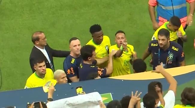 VÍDEO: Torcedor joga pipoca em Neymar após empate entre Brasil e Venezuela e jogador fica revoltado