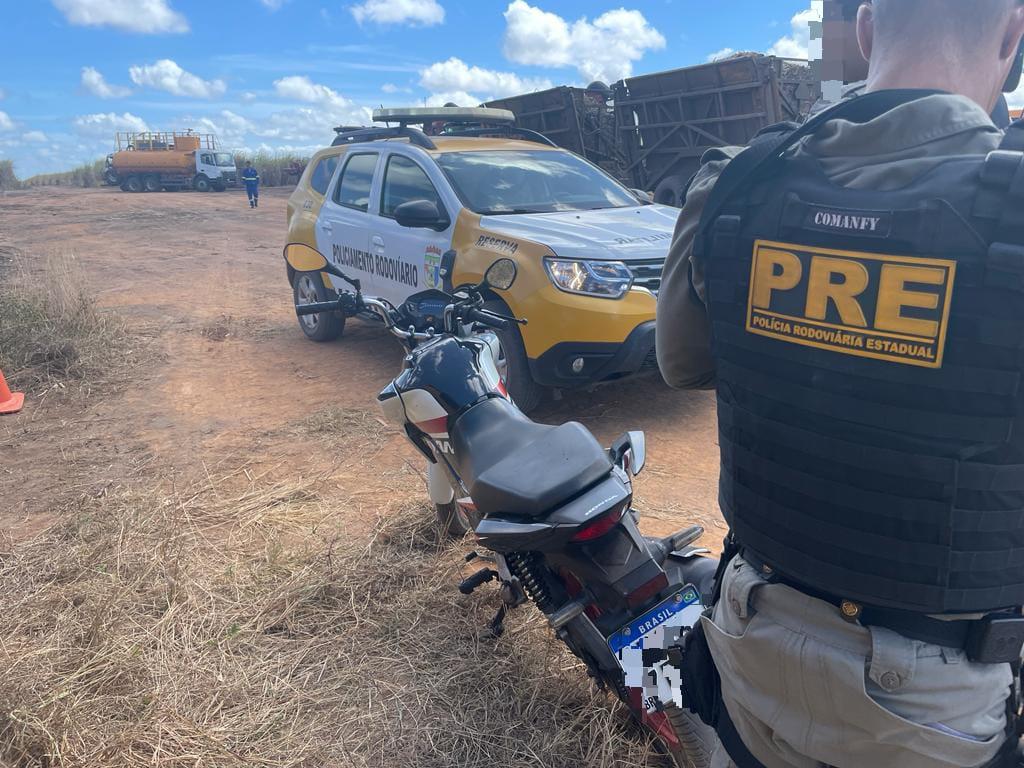BATALHÃO RODOVIÁRIO/CPRE RECUPERA VEÍCULO COM QUEIXA DE ROUBO EM SÃO JOSÉ DE MIPIBÚ