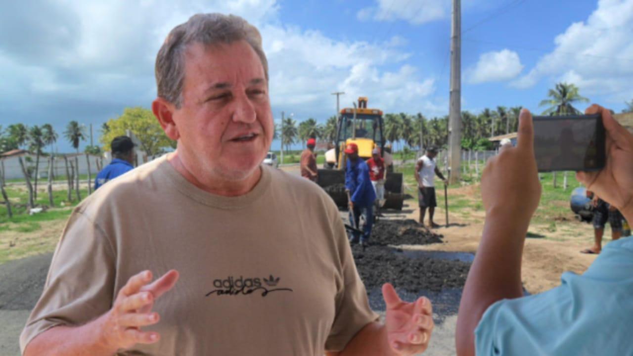 PREFEITO ANTONIO FREIRE CONVERSA COM DIRETORA DO DER, QUE GARANTE TAPA BURACOS NA PRÓXIMA SEMANA EM GEORGINO AVELINO