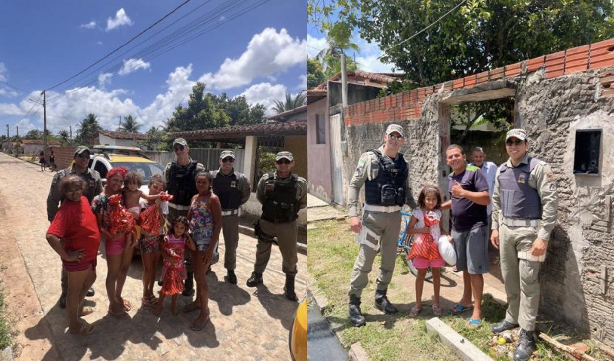 Celebrando a Solidariedade:* Ação Natalina da 3ª CPRv no Bairro Tancredo Neves e na comunidade do Arenã