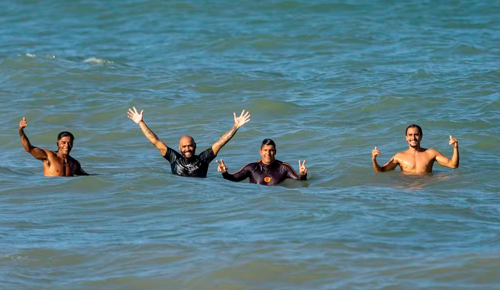 Jadson André e companhia: Surfistas potiguares se reúnem em encontro de gerações em Natal