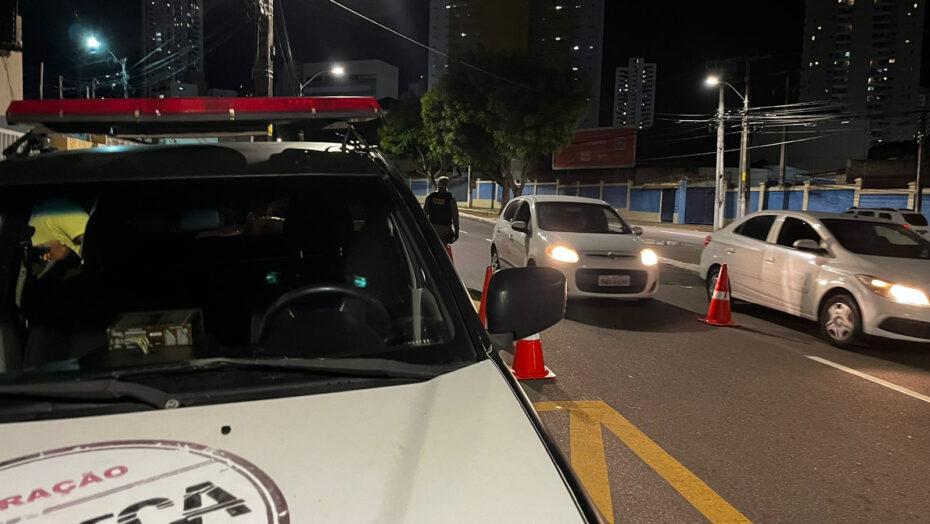 Operação da Lei Seca resulta em prisão de condutores embriagados em Natal
